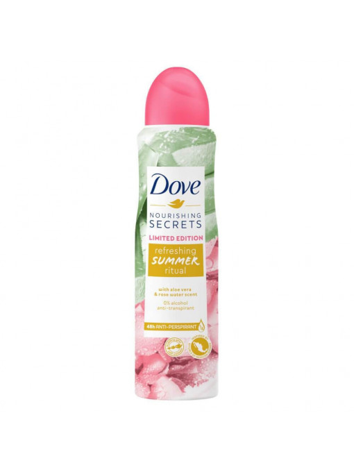 Antiperspirant deodorant spray Refreshing Summer Ritual, Dove, 150 ml