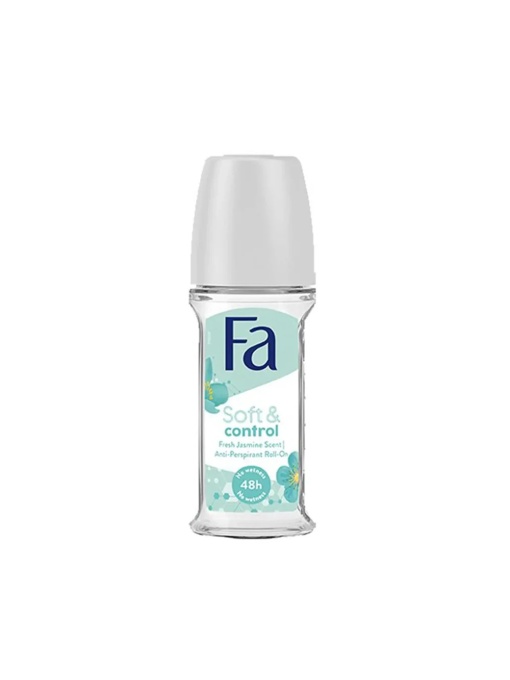 Fa | Antiperspirant roll-on soft & control, cu miros fresh de iasomie, fa, 50 ml | 1001cosmetice.ro