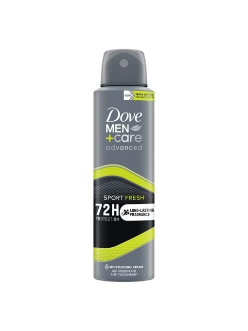 Promotii | Antiperspirant spray sport fresh 72h, dove men, 150 ml | 1001cosmetice.ro