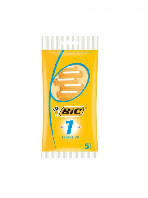 Bic | Aparate de unica folosinta pentru ras, o lama, bic sensitive, set 5 bucati | 1001cosmetice.ro