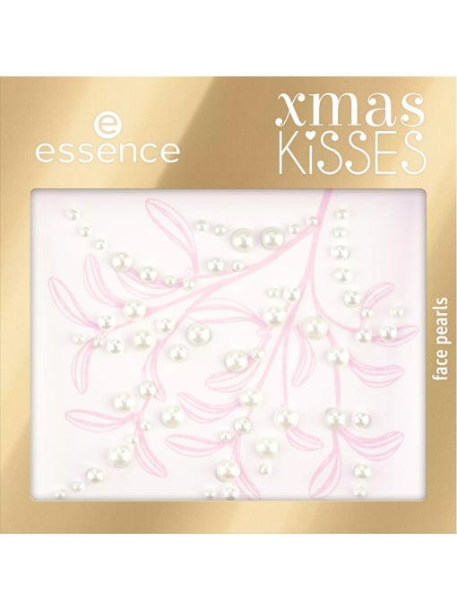 Accesorii machiaj, essence | Bijuterii pentru fata perle colectia xmas kisses essence, 62 bucati | 1001cosmetice.ro