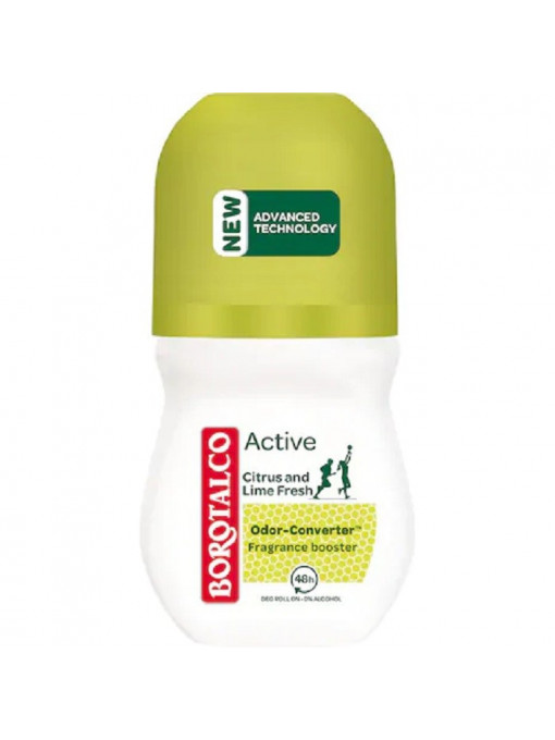 Spray &amp; stick barbati, model: roll on | Borotalco active deodorant antiperspirant roll - on | 1001cosmetice.ro