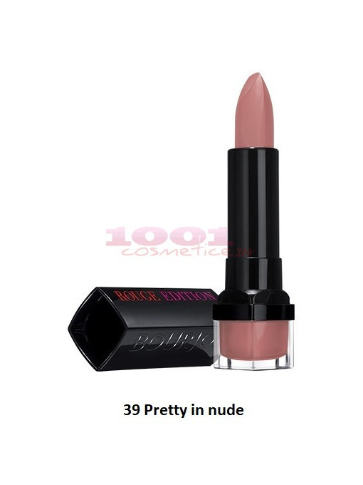 Bourjois rouge edition 10h lipstick pretty nude 39 1 - 1001cosmetice.ro