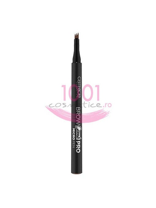 Catrice brow comb pro micro pen creion tip carioca pentru sprancene soft brown 020 1 - 1001cosmetice.ro