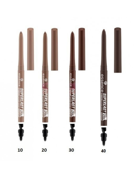 Creion de sprancene cu buretel, Superlast 24h Eyebrow Pomade Pencil Waterproof