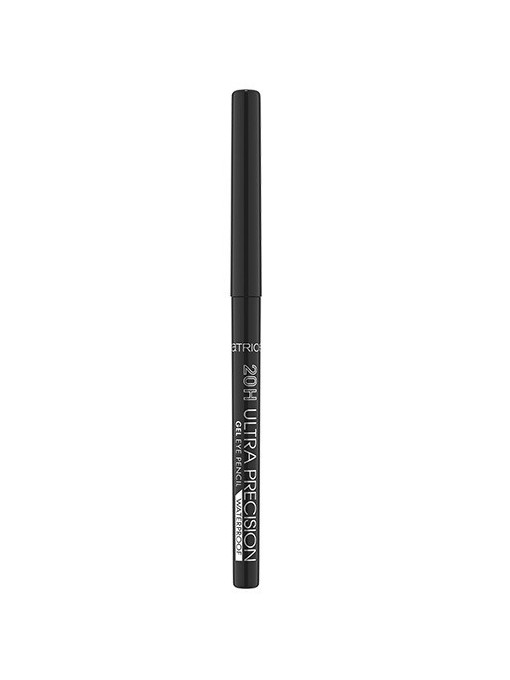 Dermatograf/creion de ochi, catrice | Creion pentru ochi ultra precision 20h, gel eye pencil waterproof, black 010, catrice | 1001cosmetice.ro