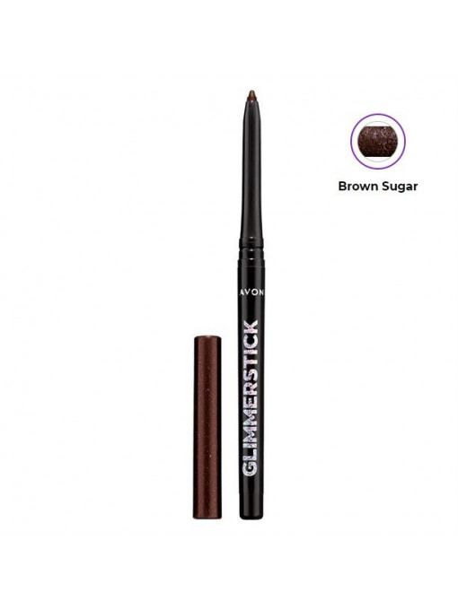 Make-up, avon | Creion retractabil pentru ochi glimmerstick diamonds brown sugar avon | 1001cosmetice.ro