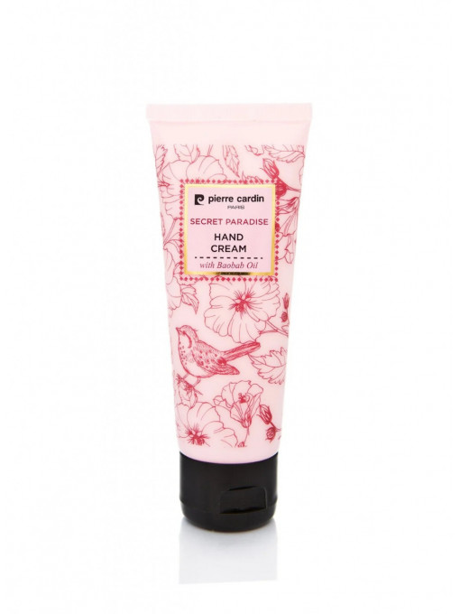 Pierre cardin | Crema de mâini secret paradise cu ulei de baobab, pierre cardin, 75 ml | 1001cosmetice.ro