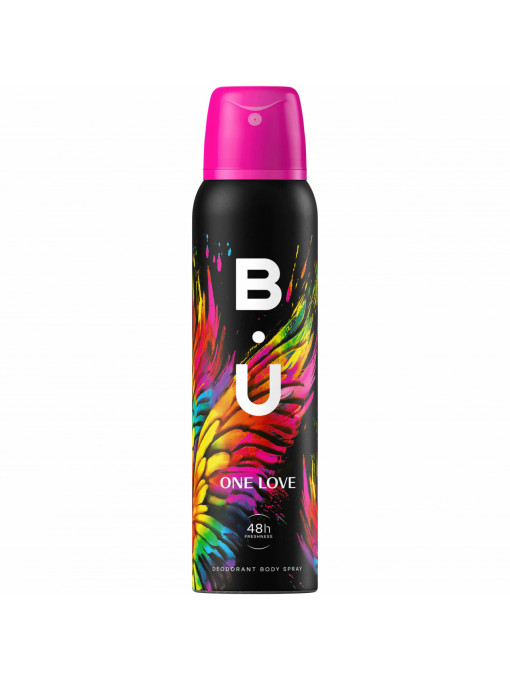Spray &amp; stick dama | Deodorant body spray, b.u. love, 150 ml | 1001cosmetice.ro