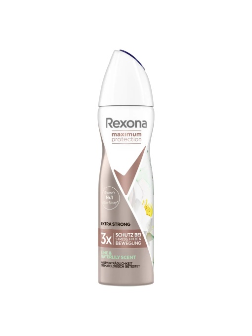 [Deodorant maximum protection extra strong, lime & waterlily scent, rexona, 150 ml - 1001cosmetice.ro] [1]