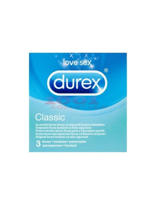 Igiena intima, produs: prezervative | Durex originals prezervative set 3 bucati | 1001cosmetice.ro