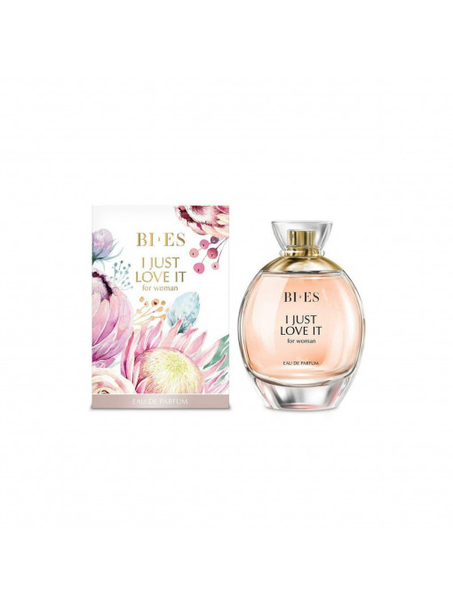 Eau de parfum dama, bi es | Eau de parfum i just love it bi-es, 100 ml | 1001cosmetice.ro