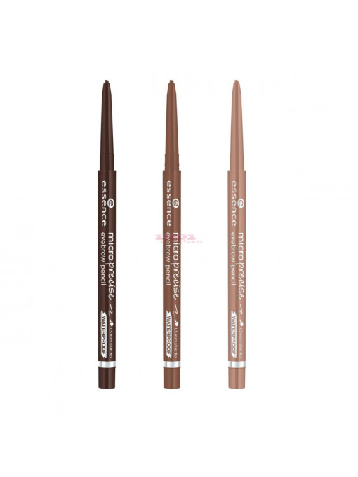 Essence microprecise eyebrow pencil waterproof creion retractabil pentru sprancene blonde 01 1 - 1001cosmetice.ro