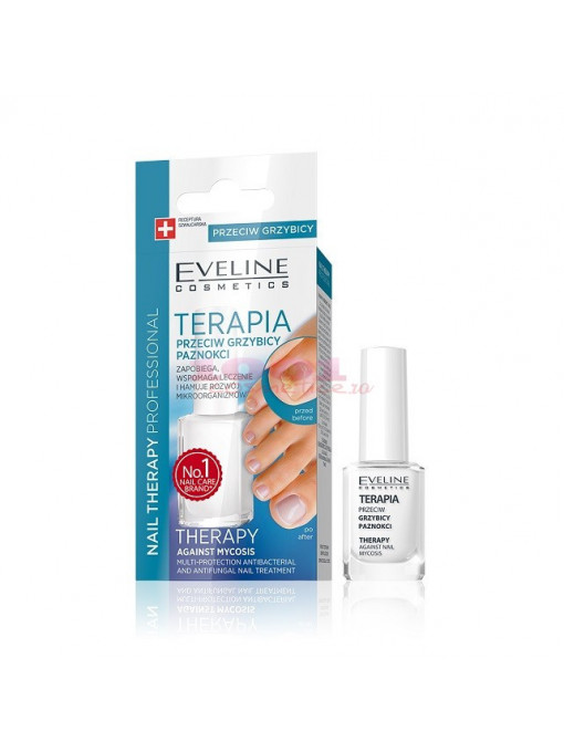 Unghii | Eveline cosmetics terapia tratament impotriva micozei unghiei | 1001cosmetice.ro