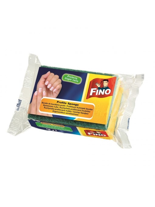 Intretinere si curatenie, fino | Fino profile sponge burete de bucatarie pentru protectia unghiilor | 1001cosmetice.ro