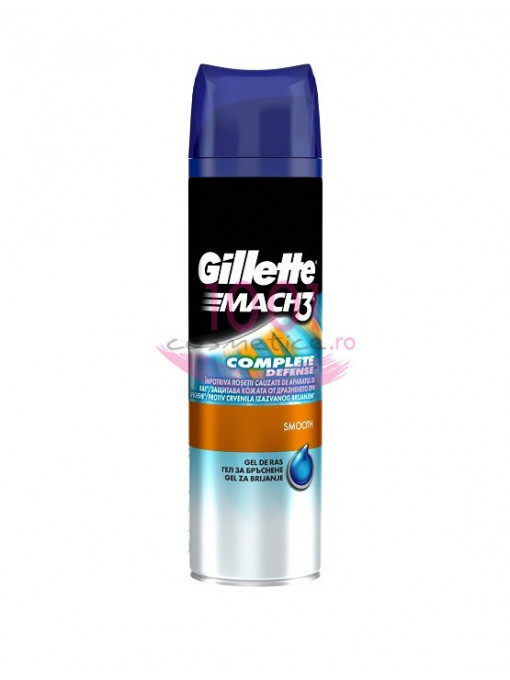Gillette mach3 complete defense gel de ras 1 - 1001cosmetice.ro