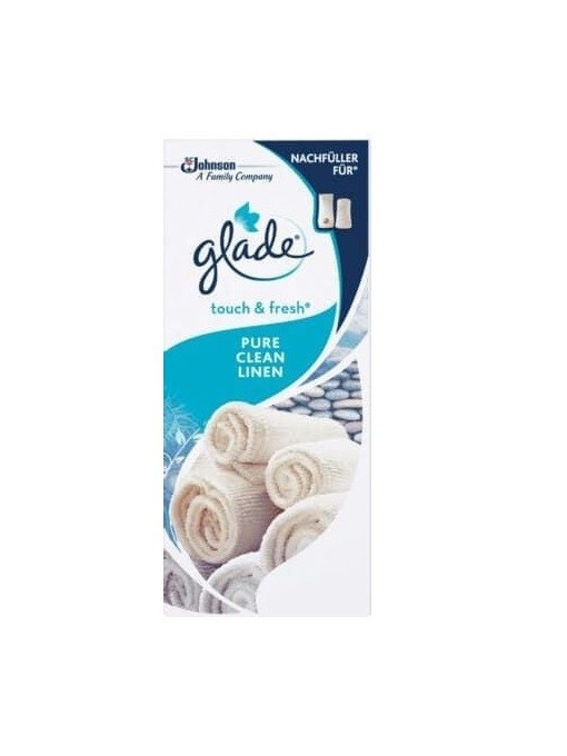 Glade rezerva pentru aparat touch & fresh pure clean linen 1 - 1001cosmetice.ro