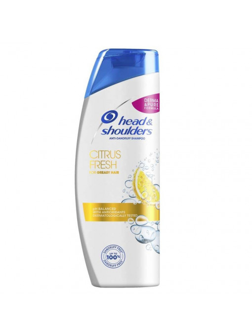Sampon & balsam | Head & shoulders citrus fresh shampoo | 1001cosmetice.ro