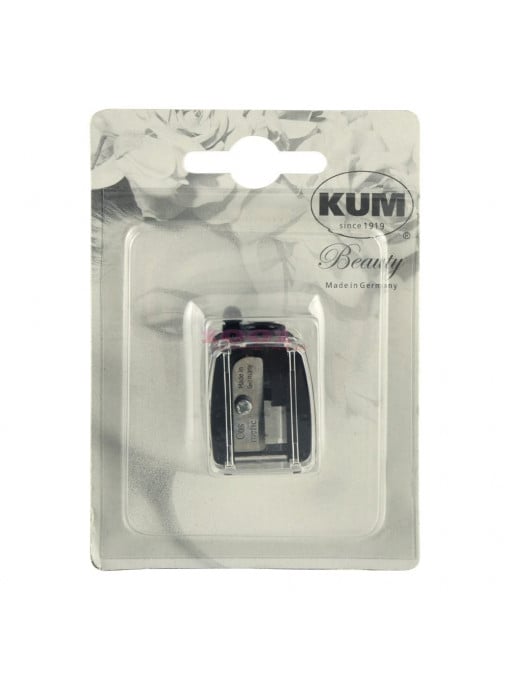 Accesorii make up, kum | Kum ascutitoare simpla cu capac pentru creioane cosmetice 8mm | 1001cosmetice.ro