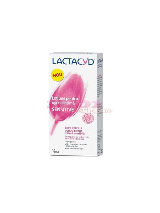 Lactacyd lotiune pentru igiena intima sensitive 1 - 1001cosmetice.ro
