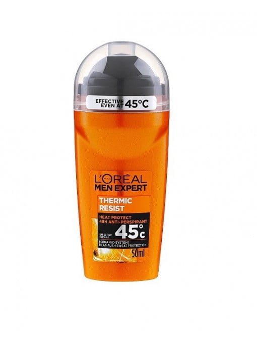 Spray &amp; stick barbati, loreal | Loreal men expert thermic resist 45 grade antiperspirant roll on | 1001cosmetice.ro