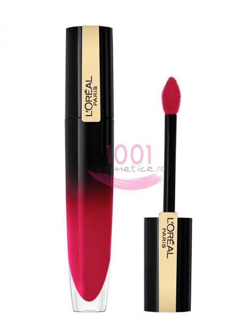 Make-up | Loreal rouge signature brilliant ruj lichid be demanding 308 | 1001cosmetice.ro