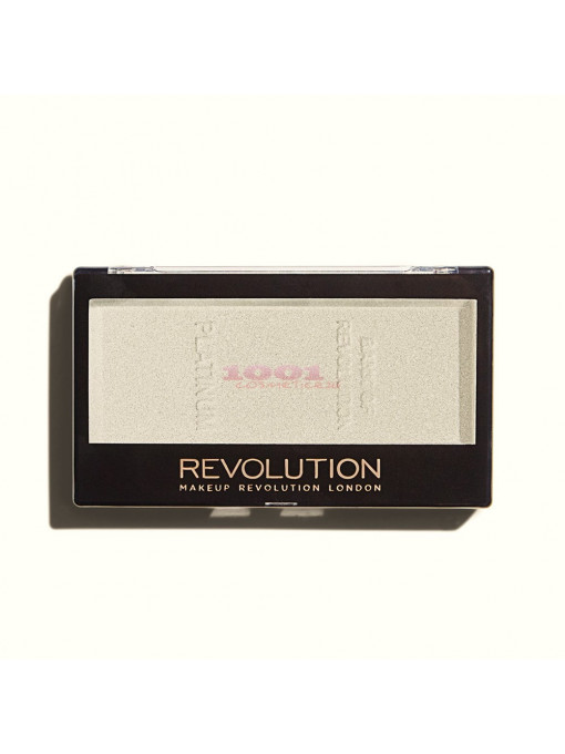 Makeup revolution ingot highlighter platinum 1 - 1001cosmetice.ro