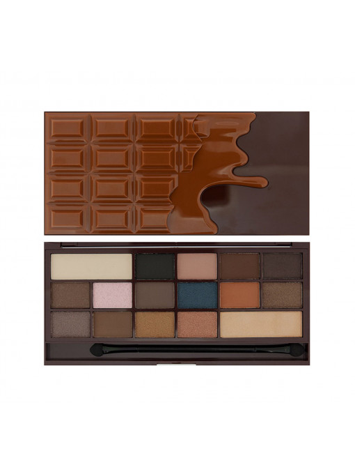 Makeup revolution london i love makeup i heart chocolate salted caramel palette 1 - 1001cosmetice.ro