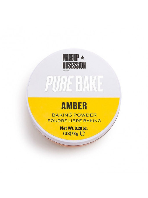 Pudra, makeup revolution | Makeup revolution makeup obsession pure bake pudra pulbere amber | 1001cosmetice.ro