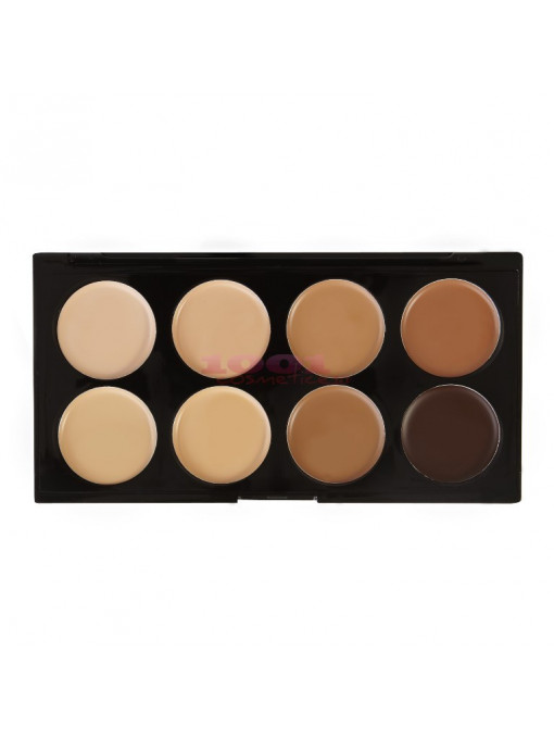 Makeup revolution ultra cover and concealer palette medium-dark 1 - 1001cosmetice.ro