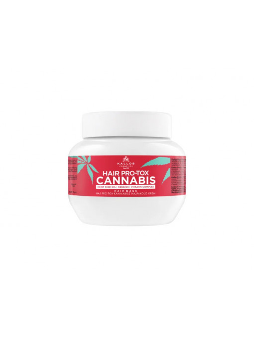 Par | Masca de par pro tox cannabis kallos, 275 ml | 1001cosmetice.ro