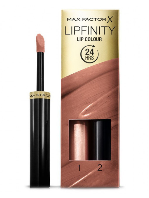Make-up, max factor | Max factor lipfinity lip colour ruj de buze rezistent 24h spiritual 180 | 1001cosmetice.ro