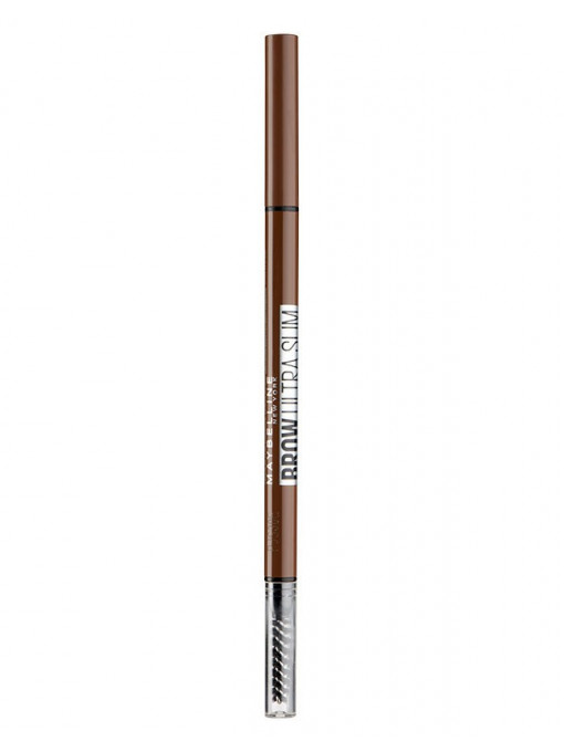 Machiaj sprancene, maybelline | Maybelline brow ultra slim creion pentru sprancene medium brown | 1001cosmetice.ro