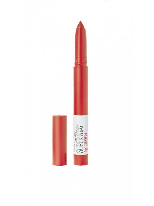 Ruj &amp; gloss, maybelline | Maybelline super stay ink crayon ruj de buze rezistent laugh louder 40 | 1001cosmetice.ro
