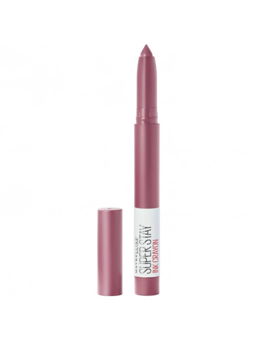 Ruj &amp; gloss, maybelline | Maybelline super stay ink crayon ruj de buze rezistent stay exceptional 25 | 1001cosmetice.ro