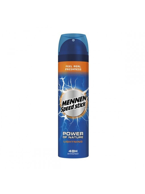 Parfumuri barbati, mennen | Mennen speed stick power of nature lighting antiperspirant deodorant spray | 1001cosmetice.ro