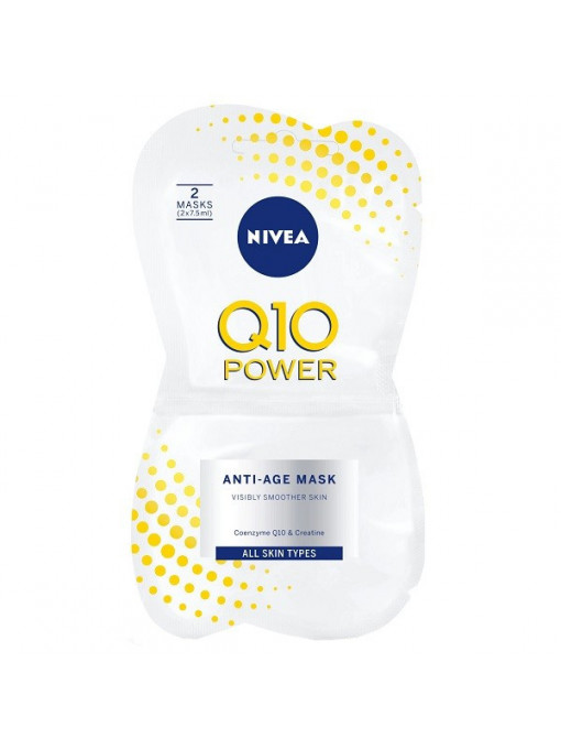 Gel &amp; masca de curatare | Nivea q10 anti-age masca antirid | 1001cosmetice.ro