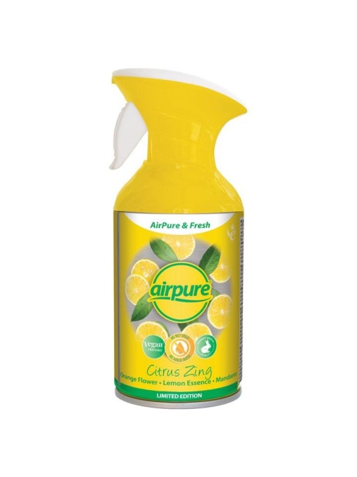 Curatenie, airpure | Odorizant pentru camera air pure & fresh, citrus zing, airpure, 250 ml | 1001cosmetice.ro