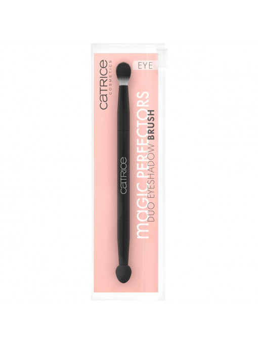 Pensula duo pentru machiajul ochilor Magic Perfectors Duo Eyeshadow Brush Catrice