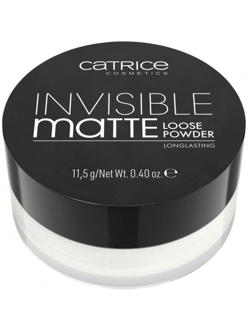 Pudra pulbere Invisible Matte Loose Powder 001 Catrice 11.5 g