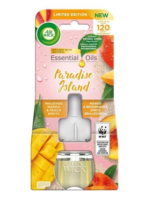 Odorizante camera, air wick | Rezerva odorizant electric de camera paradise island air wick, 19 ml | 1001cosmetice.ro