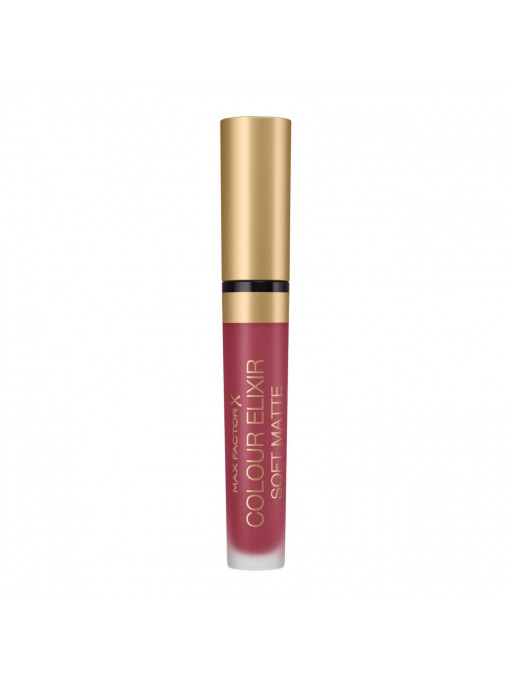 Make-up, max factor | Ruj de buze lichid colour elixir soft matte max factor, faded red 035, 3.5 ml | 1001cosmetice.ro