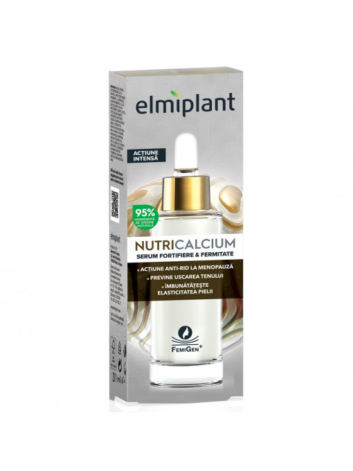 Ten, elmiplant | Ser concentrat nutricalcium fps 10, fortifiere & fermitate, elmiplant, 50 ml | 1001cosmetice.ro