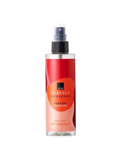 Produse noi | Spray de corp parfumat perfect nonsense peppery peaches avon, 200 ml | 1001cosmetice.ro