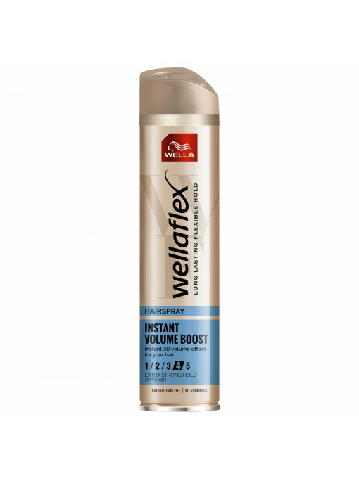Fixativ &amp; spuma | Wellaflex instant volume boost fixativ spray pentru par 4, 250 ml | 1001cosmetice.ro