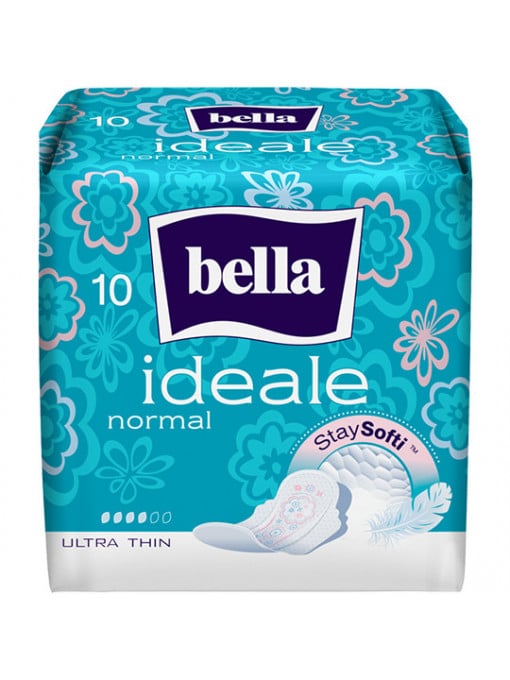 Bella | Absorbante ideale normal stay softi ultra thin no perfume, bella 10 bucati | 1001cosmetice.ro