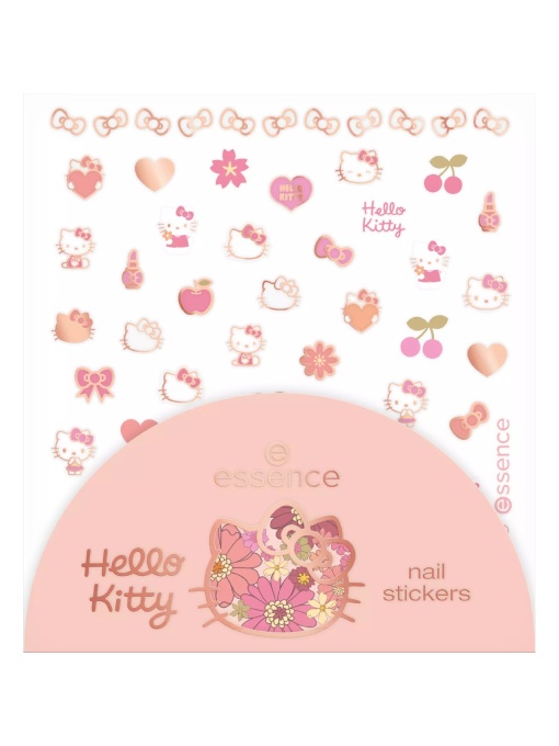 Abtibilduri pentru unghii Hello Kitty, Essence, 63 bucati