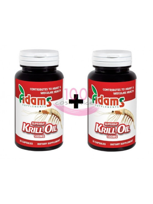Afectiuni, adams | Adams supplements krill oil 500 mg pachet 2+1 gratis | 1001cosmetice.ro