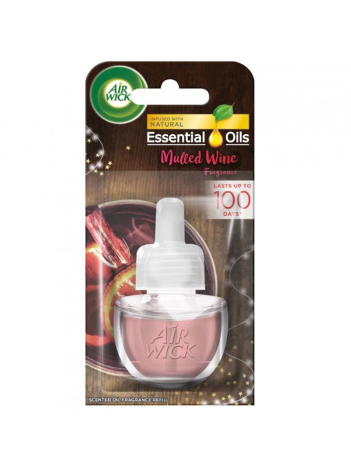 Air wick | Air wick essential oils mulled wine fragrance rezerva aparat electric camera | 1001cosmetice.ro