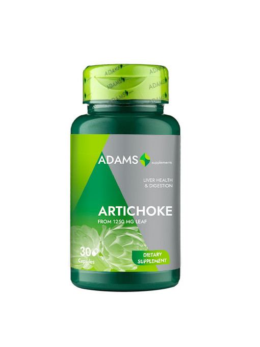 Suplimente &amp; produse bio, adams | Artichoke, extract de anghinare, supliment alimentar 500 mg, adams | 1001cosmetice.ro